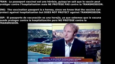 (Fran _ Eng _ Esp) Doctors: "The VAXXED are CONTAMINATING the NON-VAX."