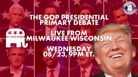 Ad: Republican Presidential Primary Debate | Wed. 08/23/2023, 9PM ET.