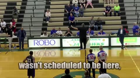Basketball Player Saves Referee’s Life During a Game