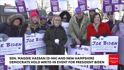 Maggie Hassan And Other New Hampshire Democrats Promote Primary Write-In Campaign For Biden