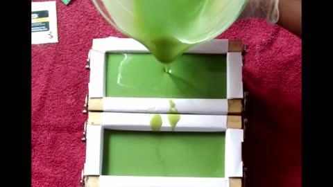 Quick Version - Making of August Gem Cold Process Soap