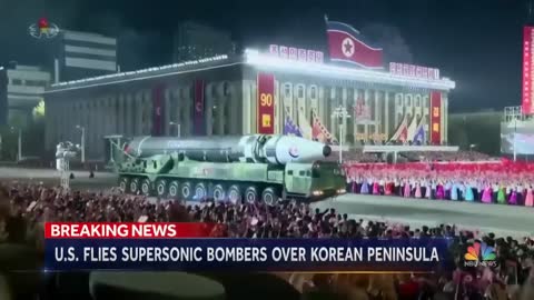 U.S. Deploys B1 Heavy Bombers Sending A Message To North Korea_1