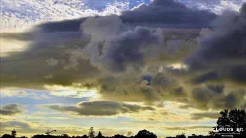 Clouds Azores - 4K.