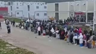 Shocking Video Shows Chinese Citizens Being Rounded Up Into Camps