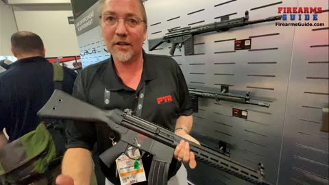 43 PTR Model 63 roller-delayed blowback rifle - SHOT Show 2024