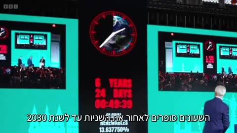 המלך צ'ארלס השלישי הפעיל את "שעון האקלים" במהלך פורום חדשנות האקלים שקיבל סיקור תקשורתי נרחב