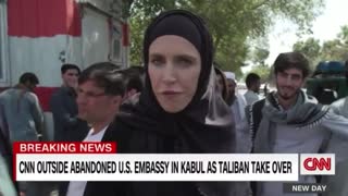 CNN Reporter Calls Taliban "Friendly" While They Chant "Death To America"
