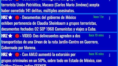 🔴- Inteligencia Mexicana alertó los Sheinbaum son comunistas y viajan a Cuba