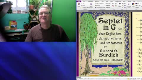 TS4 Richard Burdick talks about his current work esp. Septet in G, Op. 315