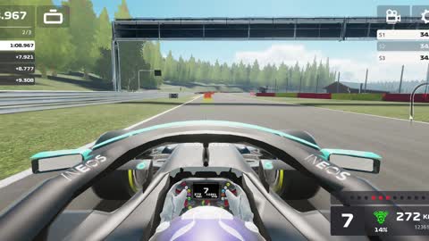 f1 mobile racing career mode-Mercedes-Belgium