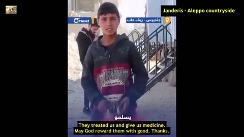 NATO Terrorists and Propagandists Abuse Children for Earthquake Humanitarian Aid