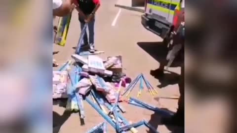 Fireworks were Confiscated in SOUTH Africa