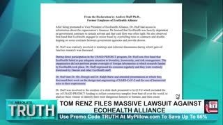 TOM RENZ FILES MASSIVE LAWSUIT AGAINST ECOHEALTH ALLIANCE