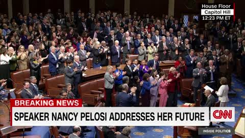 Watch Pelosi announce she will not seek reelection to House leadership