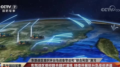 Chińska telewizja państwowa pokazuje plan inwazji na Tajwan
