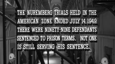 Judgement at Bochum - Almost 75 years after Nuremberg Trials of Crimes against Humanity ended a court in Germany holds a doctor in jail who helped 600 to avoid the "poison death shot"