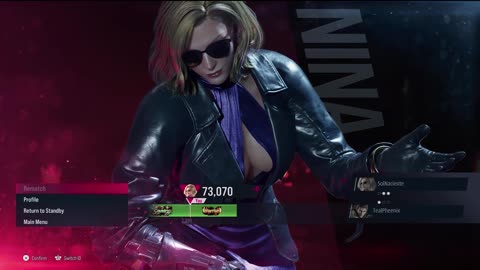 TEKKEN 8 Gameplay: High-Level Match Nina vs Hwoarang [No Commentary]
