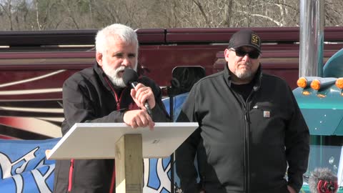 Dr Robert Malone Speaks to The Peoples Convoy Attendees @ Hagerstown Speedway 3/26/22