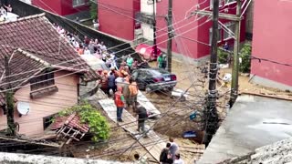 Heavy rains, landslides leave 34 dead in Brazil