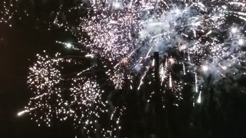 Fireworks in Ajax Ontario