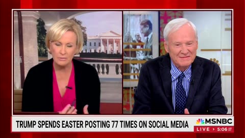 'He Is Not Jesus': Chris Matthews Suggests 'Poor People' Think Trump Is 'God'