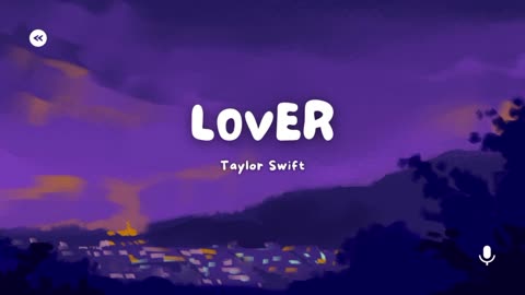 Lover- Taylor Swift (Audio Track)
