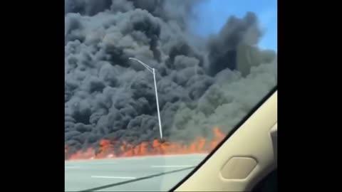 Connecticut- Golden Star Bridge Fire after Tractor Trailer Crash