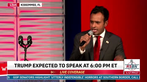 FULL SPEECH: Vivek Ramaswamy Speaks at the Florida Freedom Summit in Kissimmee, FL - 11/4/23