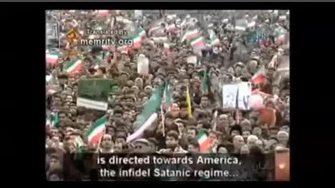 Iranian Rally Against the USA