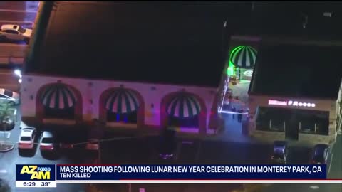 Lunar New Year shooting: 10 killed in club near Los Angeles, suspect wanted
