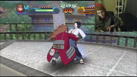 Choji Akimichi VS Sasuke Uchiha In A Naruto Shippuden Clash of Ninja Revolution 3 Battle
