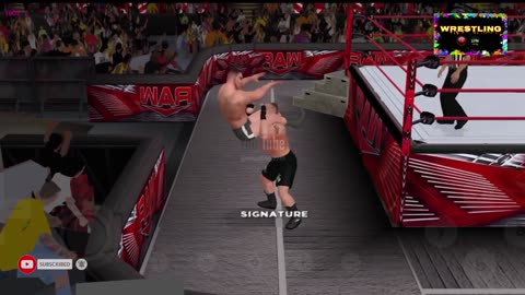 Brock Lesnar Vs Gunther game Play - WWE 2K23 Android Game Playt