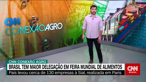 Conexão Agro: Brasil tem maior delegação em feira mundial de alimentos