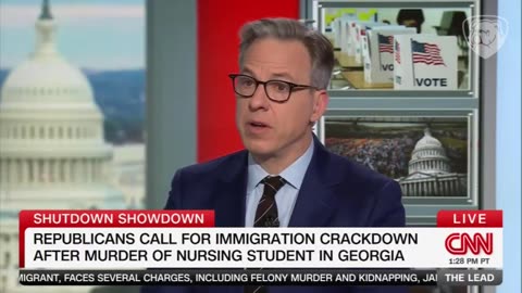 Wah! Jake Tapper Is Boot Stompin' Mad Republicans Are Pointing Out Biden's Border Failure