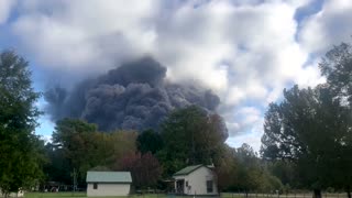 Fire torches rural Texas chemical distribution plant