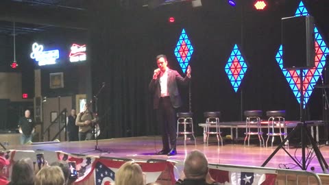 Vivek Ramaswamy at Lori’s Roadhouse in West Chester