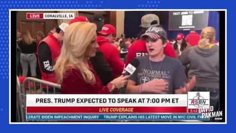 DANGEROUSLY CRAZY TRUMP RALLY PERSON