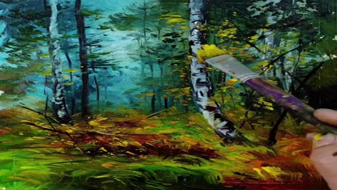 Acrylic On Canvas / Landscape painting