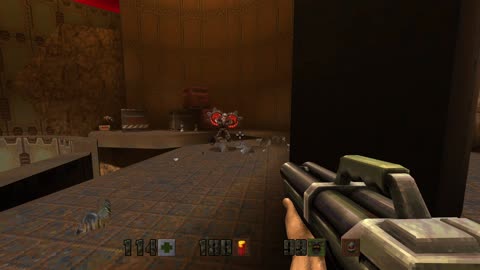 Quake 2 (2023 Remaster) 100% Playthrough, Unit 4, level 1