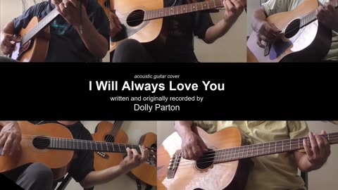 Guitar Learning Journey: "I Will Always Love You" cover - instrumental
