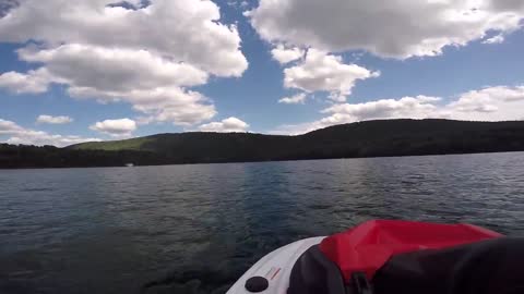 Short Trip around Raystown Lake Dam Area on 2019 Yamaha EX Waverunner