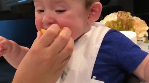 Max Tries Lemon For The First Time