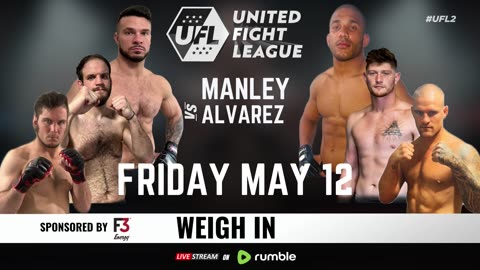 Ceremonial Weigh Ins | UFL 2 | United Fight League