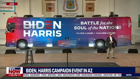 CROWD COMPARISON OF 2020 PRESIDENTIAL CANDIDATES: Biden and Harris Visit Battleground State Arizona
