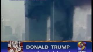 Donald Trump said no way a plane took down 911 Twin Towers - Hinted it was controlled demolition?