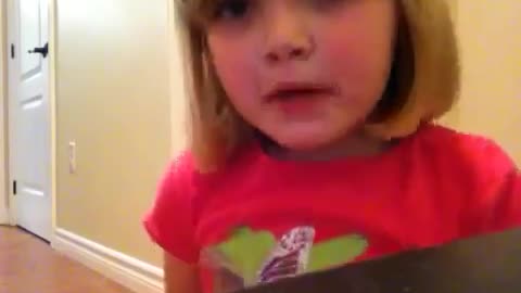 Little Girl Pulls Off Hidden Camera Prank On Dad