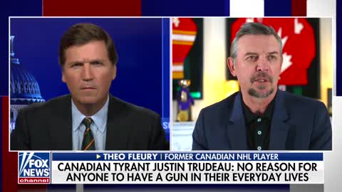 Fleury tells FOX's Tucker Carlson of Trudeau's great agenda