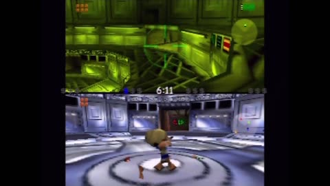 Conker's Bad Fur Day - Two-Player Heist Mode (Actual N64 Capture)