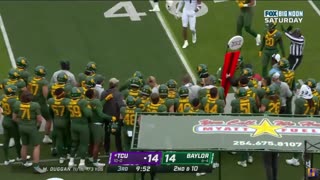 #4 TCU vs Baylor Football Game Highlights 11-19-2022