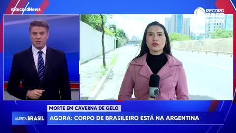 Brasileiro morre após ser atingido por placa de gelo em caverna na Argentina